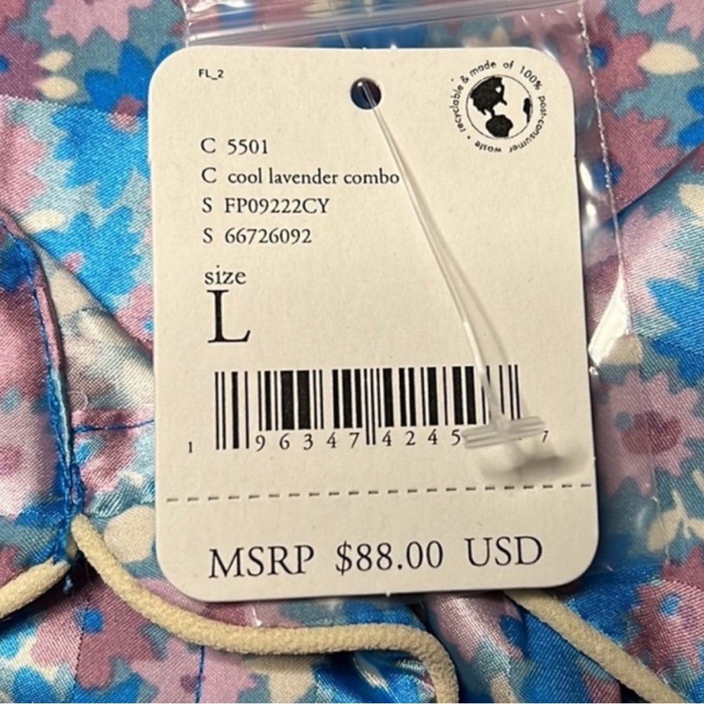 Free People pillow talk pj set lavender - Picture 3 of 5